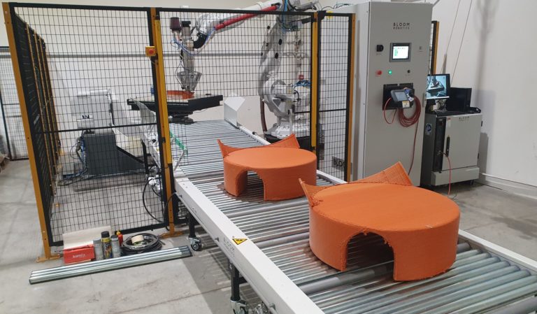 additive manufacturing cell with automated production